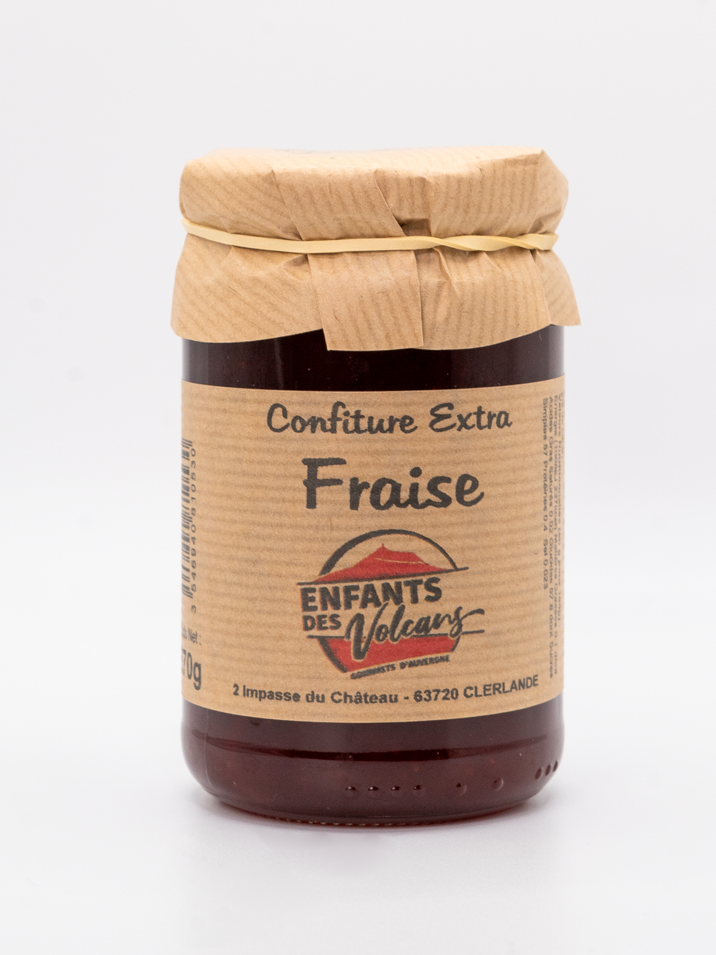 Confiture extra Fraise Enfants Des Volcans