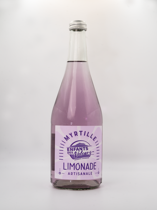 Limonade artisanale myrtille Enfants Des Volcans
