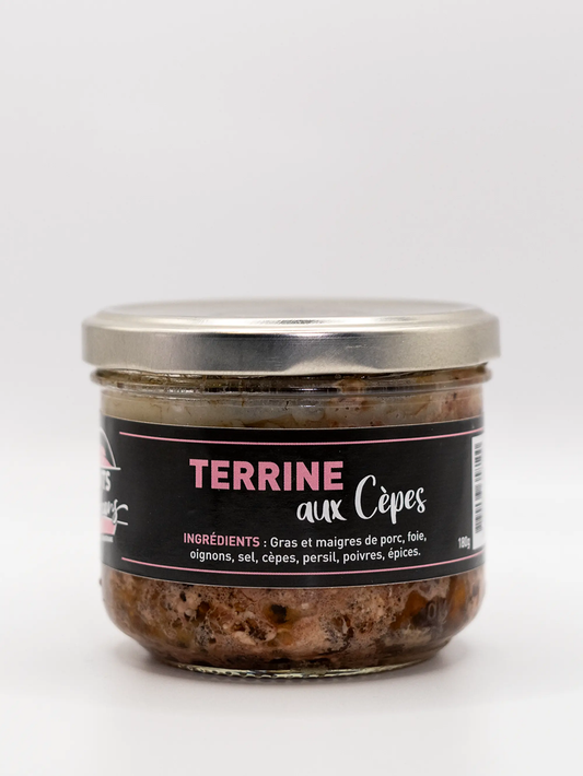 Terrine aux Cèpes Enfants Des Volcans