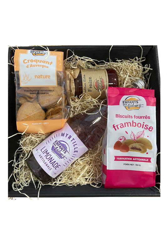 Corbeille Sucrée Artisanale | Les Douceurs d'Auvergne