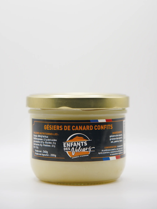 Gésiers de Canard Confits : Goût Authentique et Moelleux