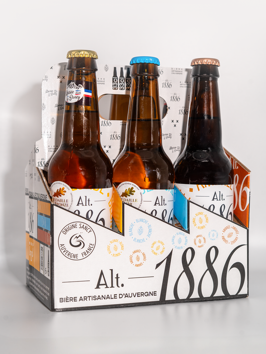 Coffret Alt 1886 (6x33cl) - Bières Artisanales d'Auvergne