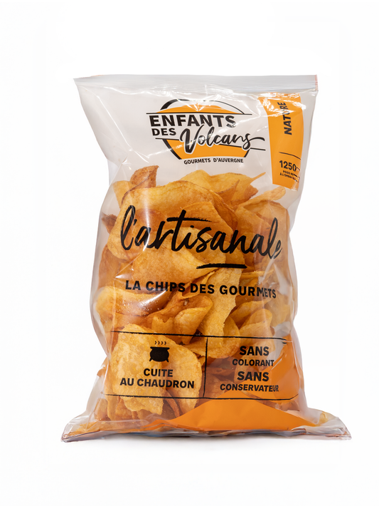 Chips Artisanales Cuites au Chaudron : Le Croquant d'Auvergne