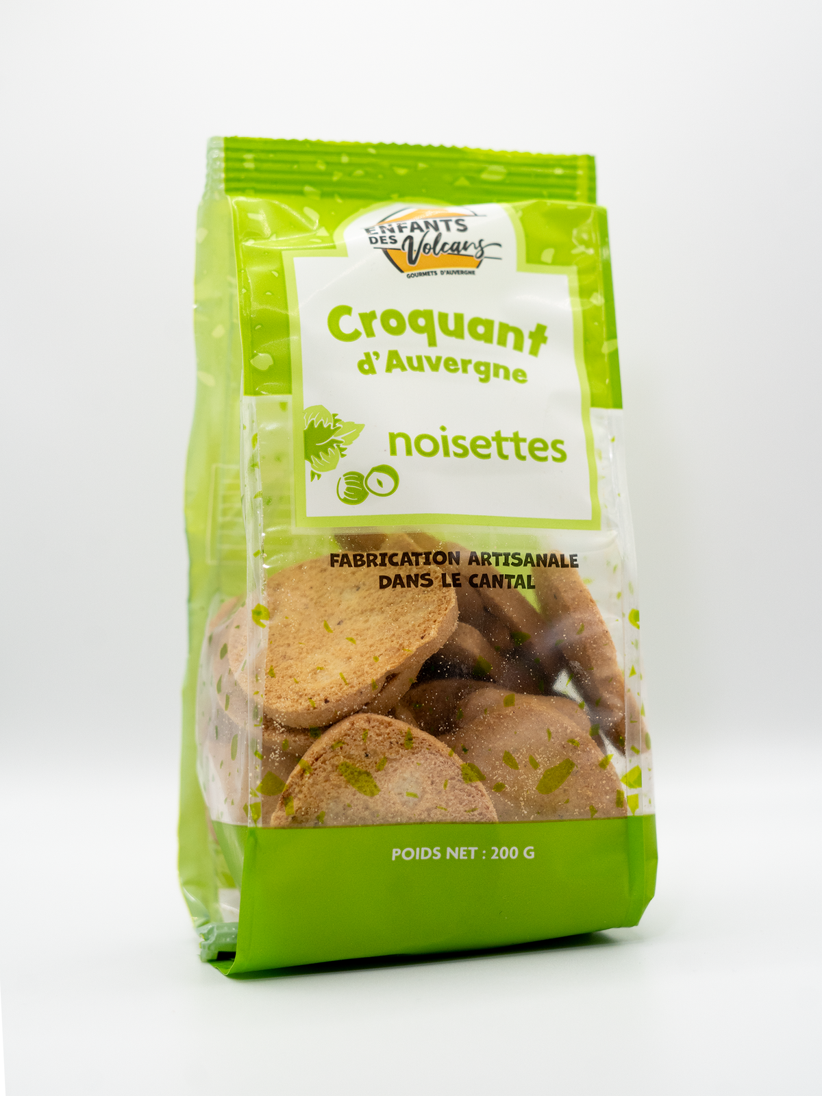 Nos croquants d'Auvergne : nature, noisette et myrtille sauvage