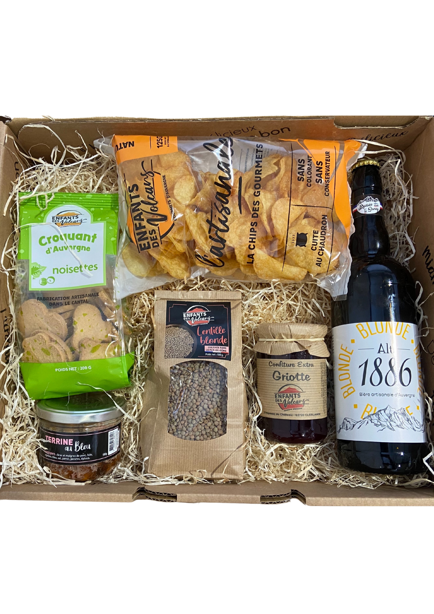 Corbeille découverte