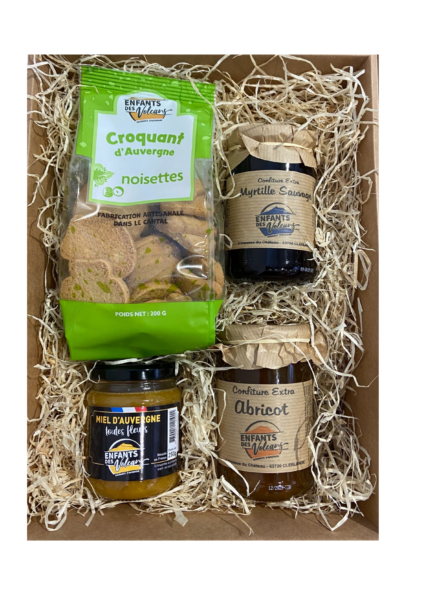 Corbeille petit déjeuner