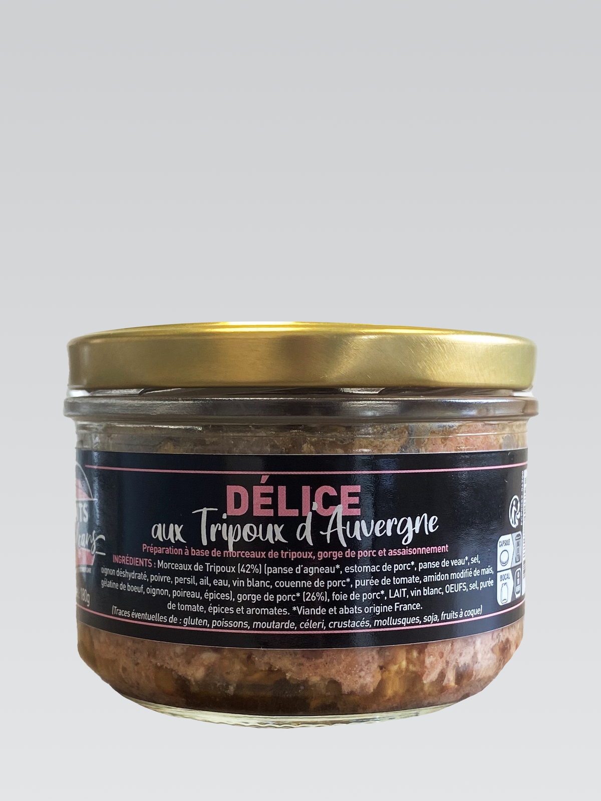 Délice aux Tripoux Artisanale 180g