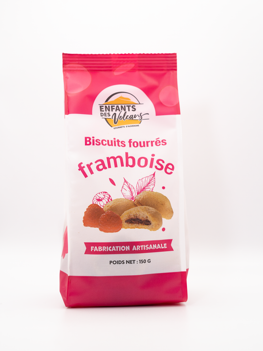Biscuits fourrés Framboise Enfants Des Volcans
