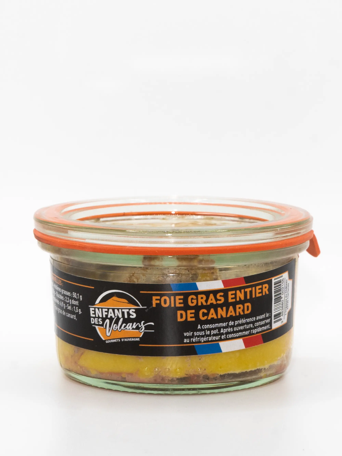 Foie gras entier de canard - Épicerie fine Auvergne Enfants des Volcans
