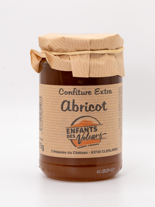Confiture extra Abricot Enfants Des Volcans