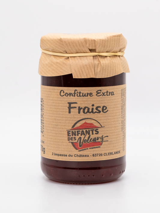 Confiture extra Fraise Enfants Des Volcans