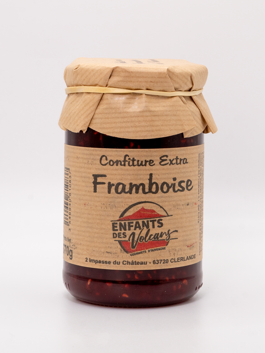 Confiture extra Framboise Enfants Des Volcans