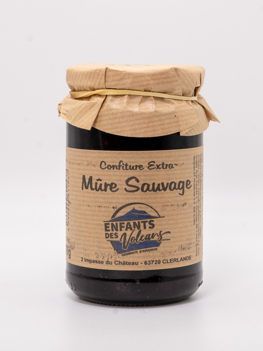 Confiture extra Mûre Sauvage Enfants Des Volcans