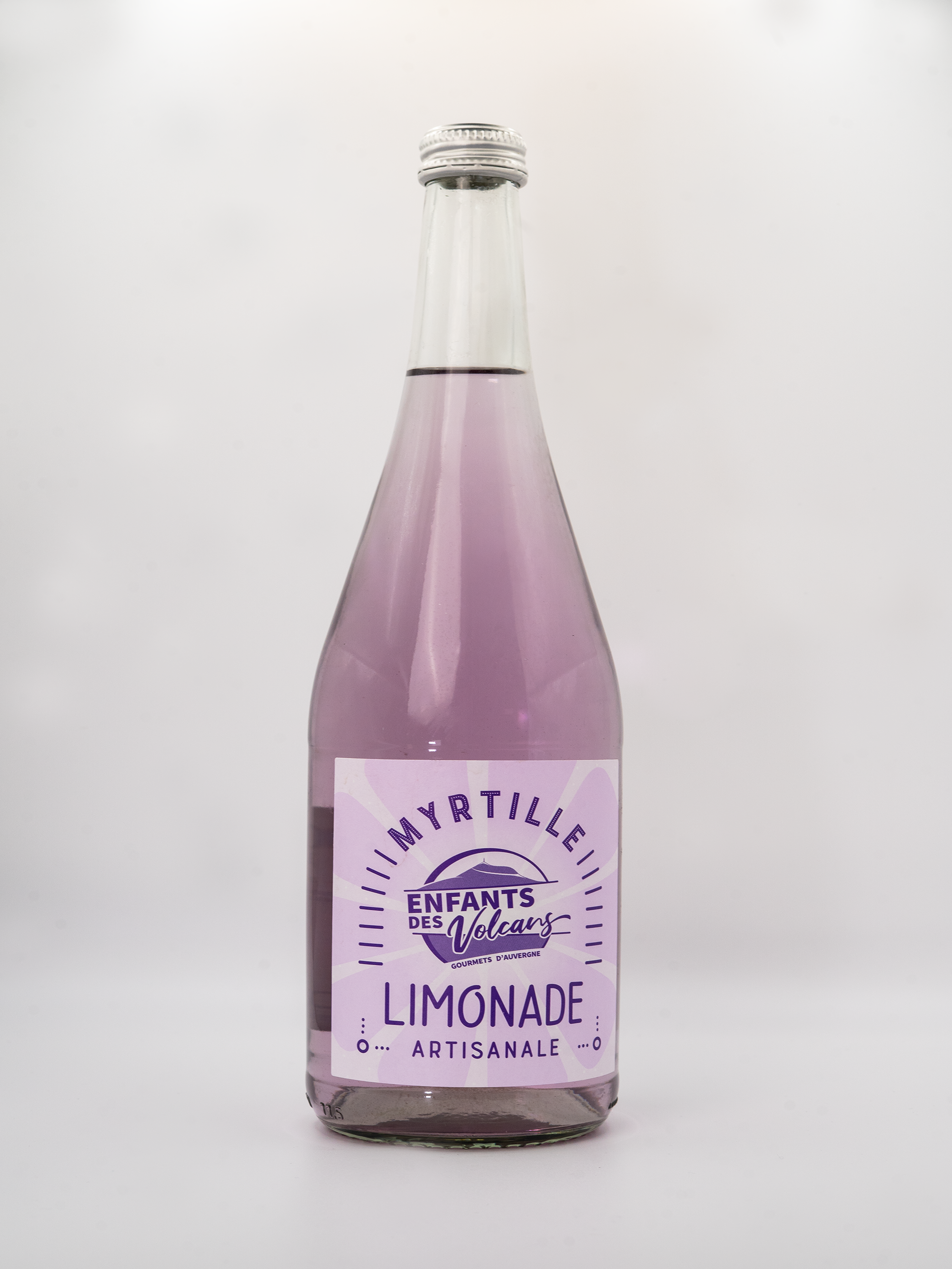 Limonade artisanale myrtille Enfants Des Volcans