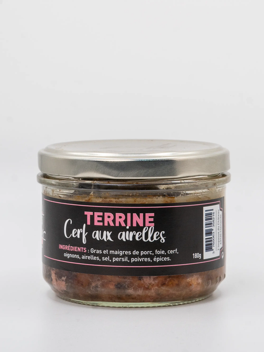 Terrine de cerf aux airelles Enfants Des Volcans