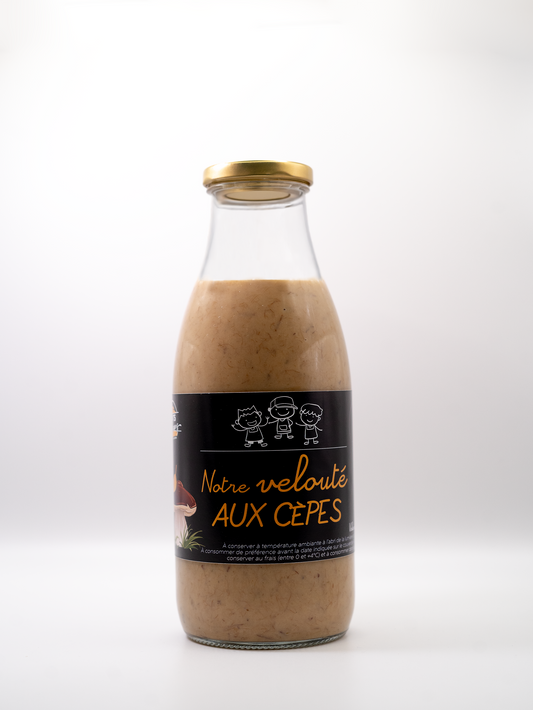 Velouté aux cèpes Enfants Des Volcans
